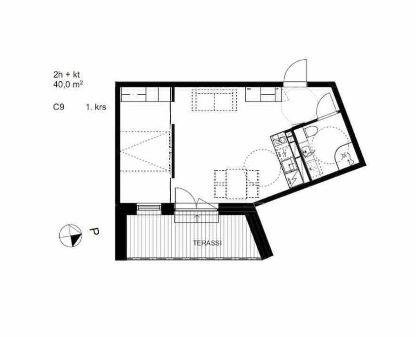 City Apartment Arctic Taiga ロヴァニエミ エクステリア 写真